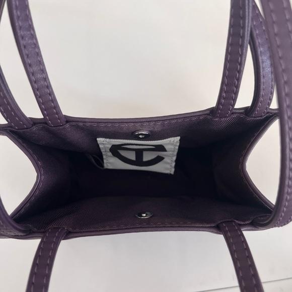 Telfar Small Bag in Eggplant Like New - Picture 5 of 8